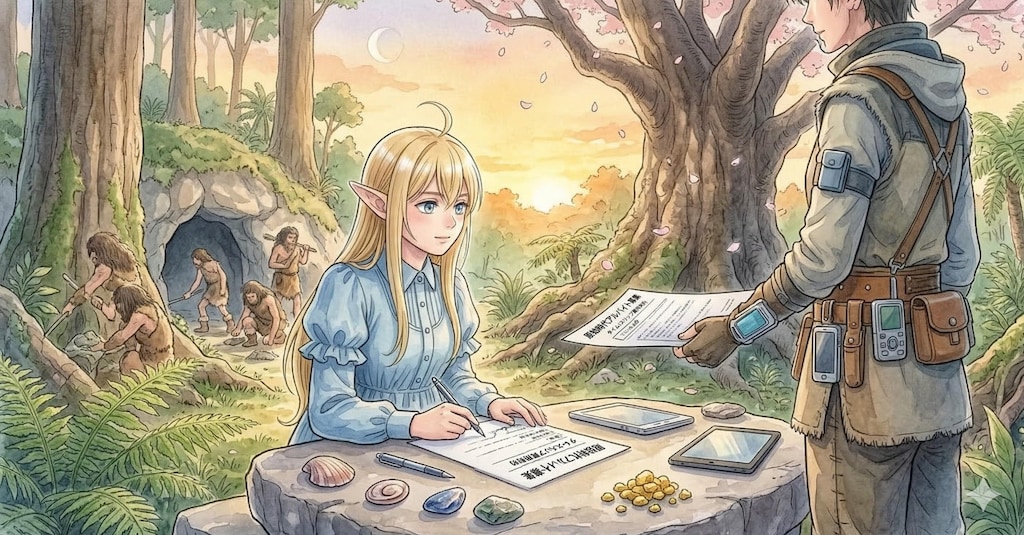 お金は原始時代で稼ぐ！ (やさぐれエルフ15)