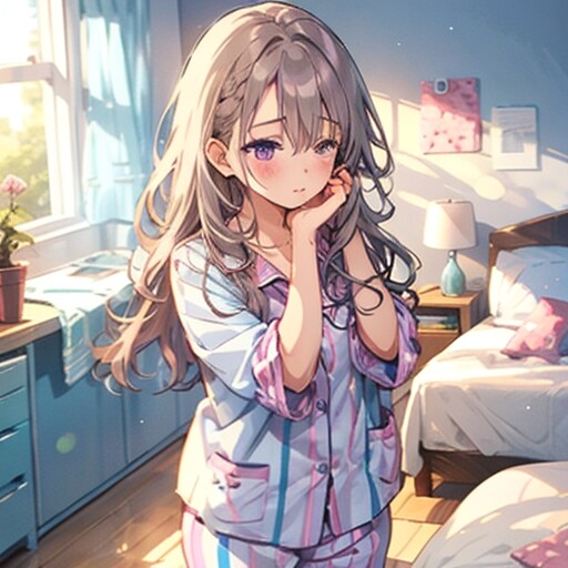 眠たい | の人気AIイラスト・グラビア