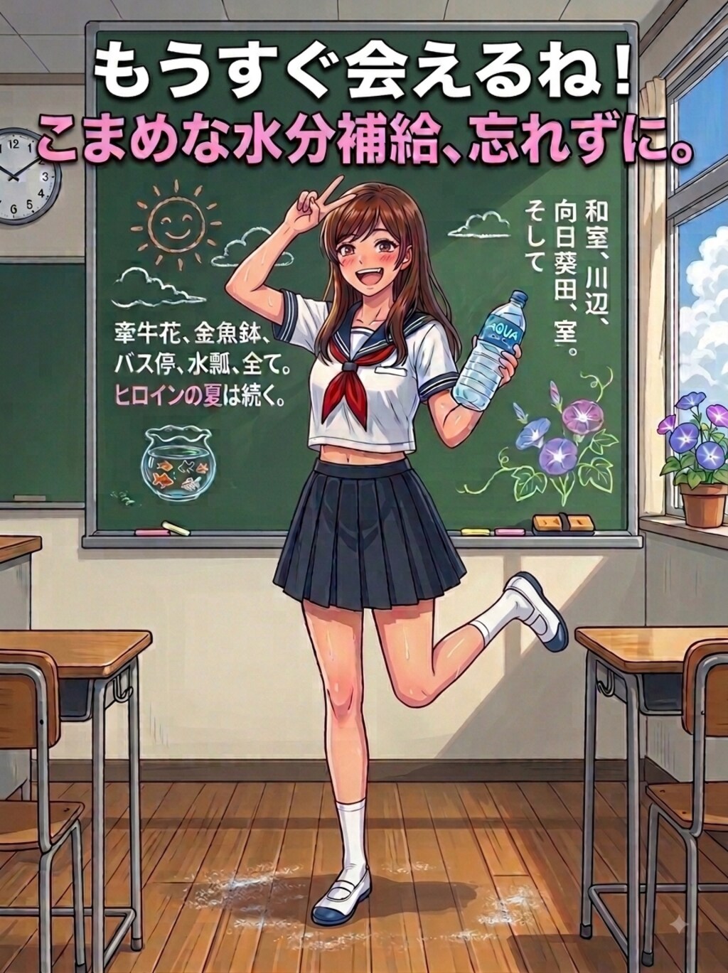 皆さん、今日もしっかり水分補給してね！29