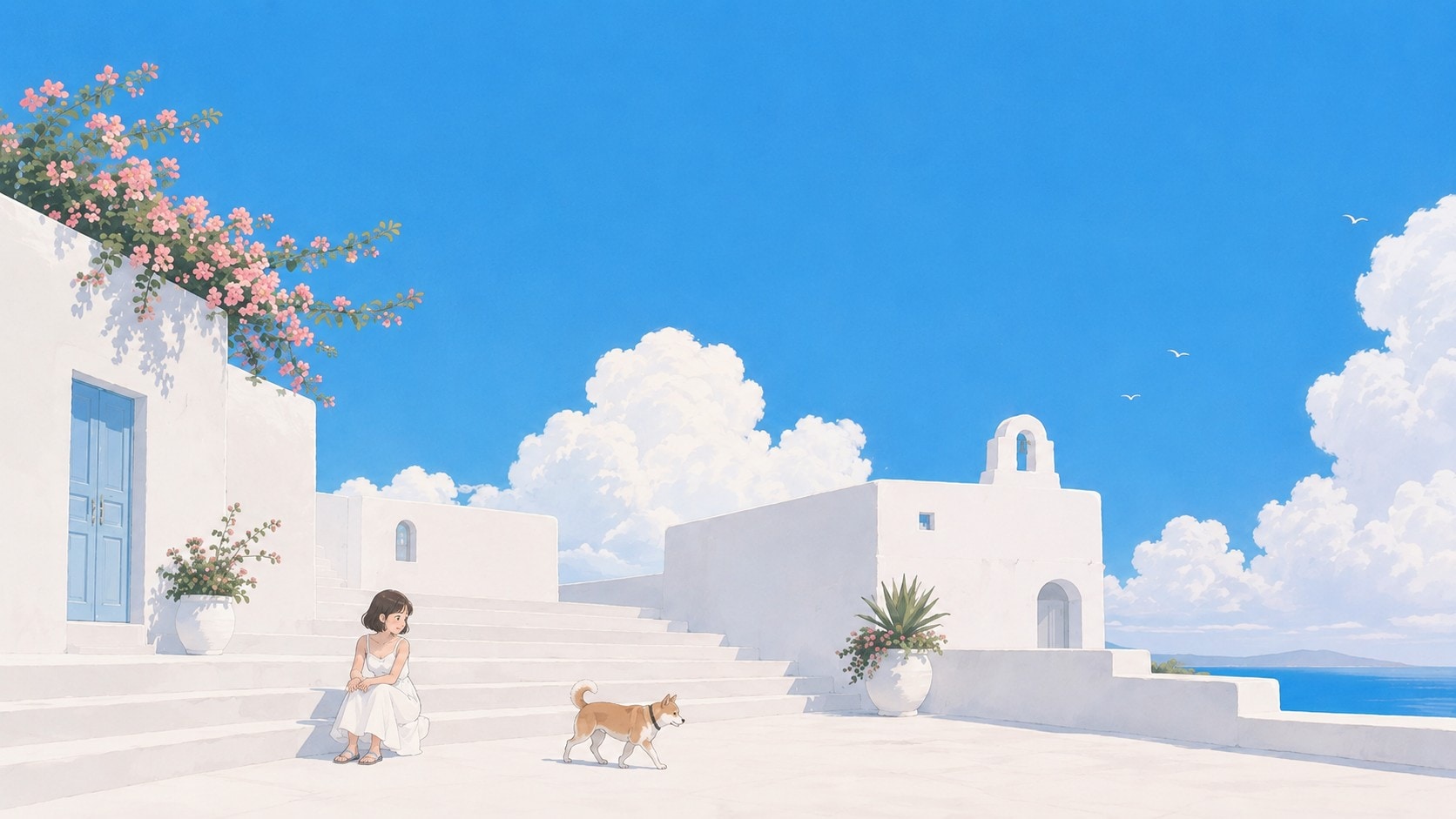 夏空と少女92