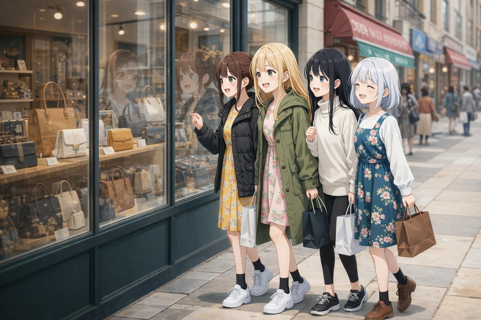 shopping | の人気AIイラスト・グラビア