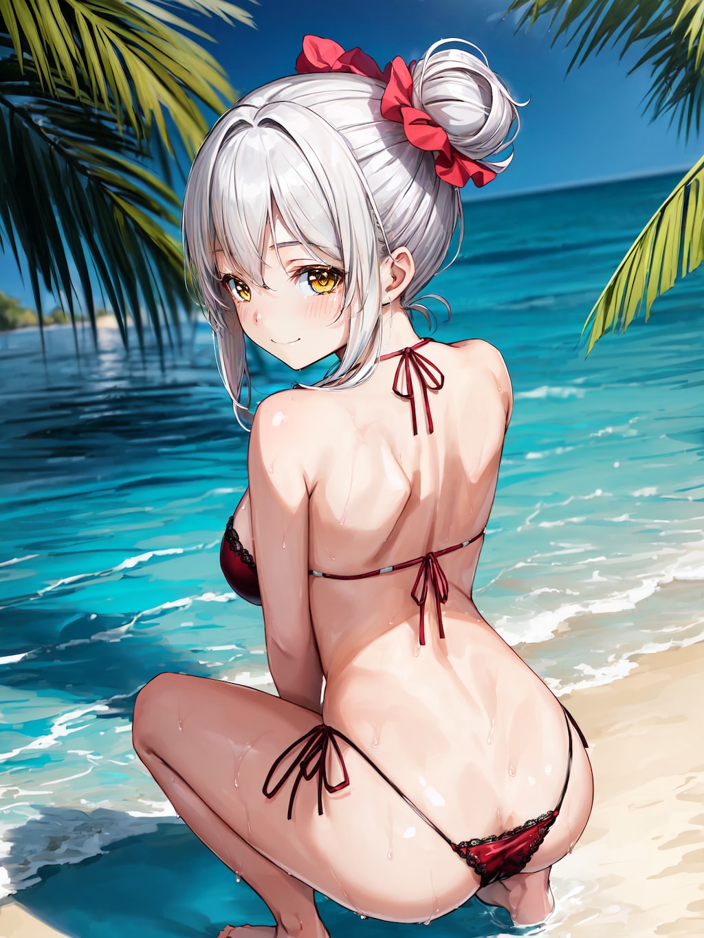 今日の水着枠