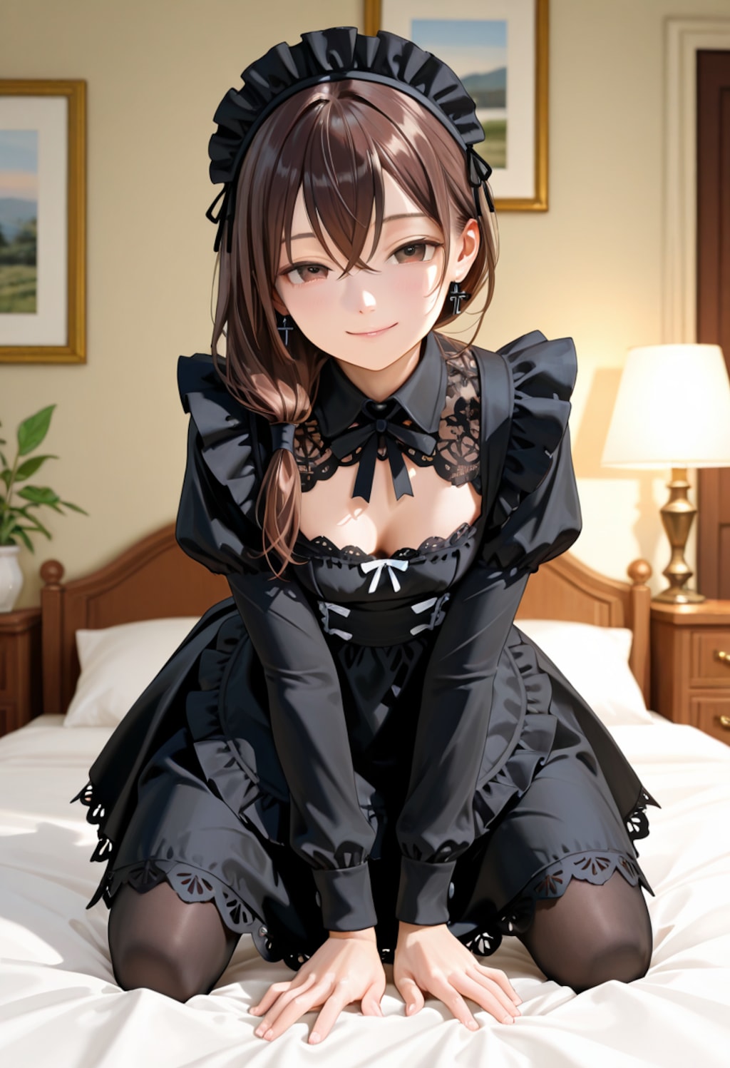 歩美 Maid Costumes (8)
