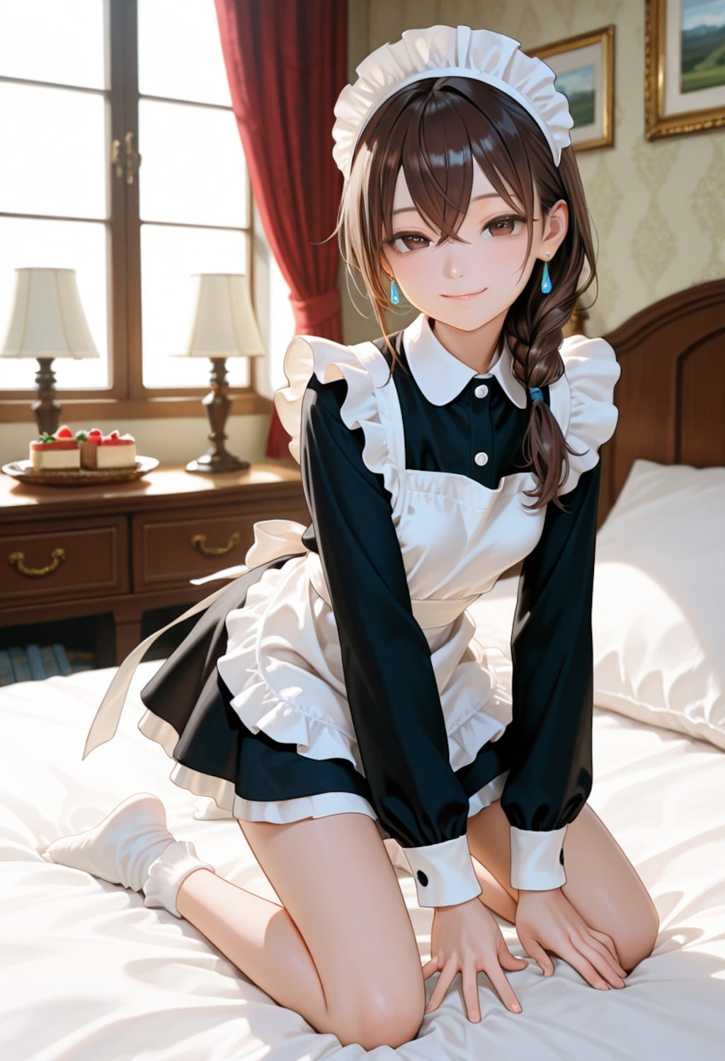 歩美 Maid Costumes (8)