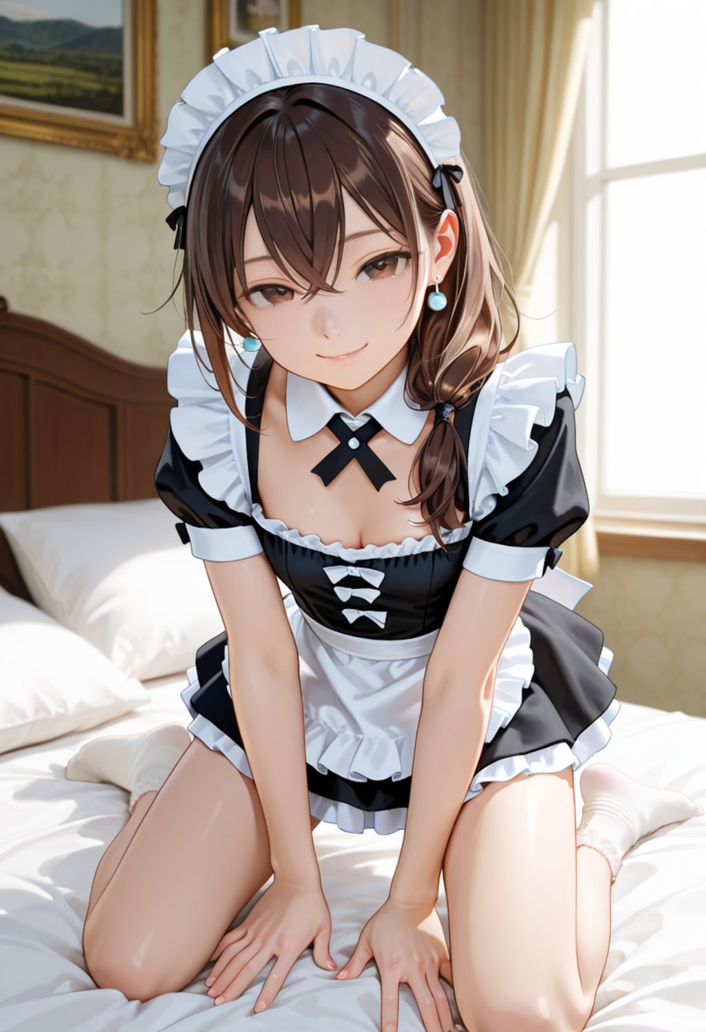 歩美 Maid Costumes (8)