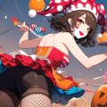 ハロウィンでウッキウキのピエロちゃん 7枚目