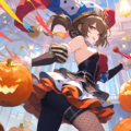 ハロウィンでウッキウキのピエロちゃん 5枚目