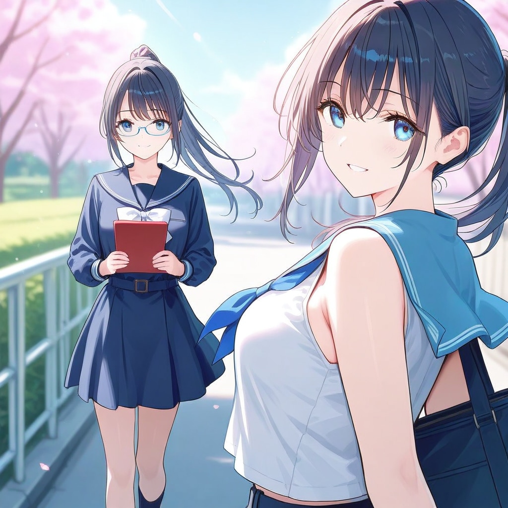 セーラー服 | の人気AIイラスト・グラビア