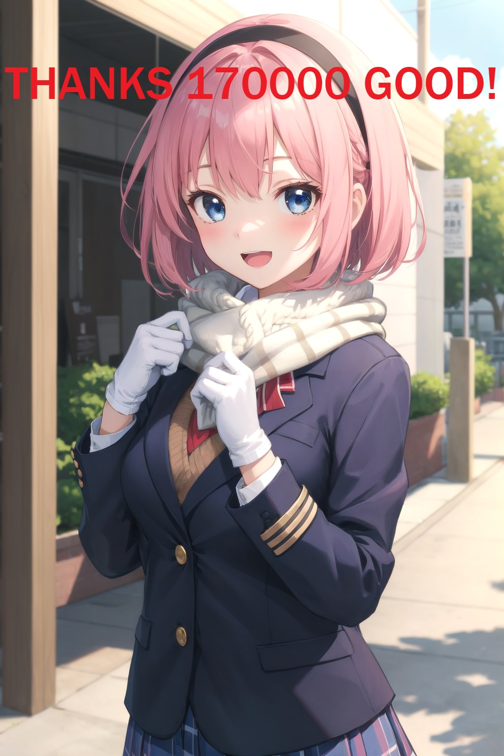 17万いいね感謝をする中島