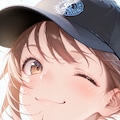 帽子の子顔アップ！ 5枚目