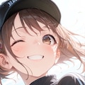 帽子の子顔アップ！ 4枚目