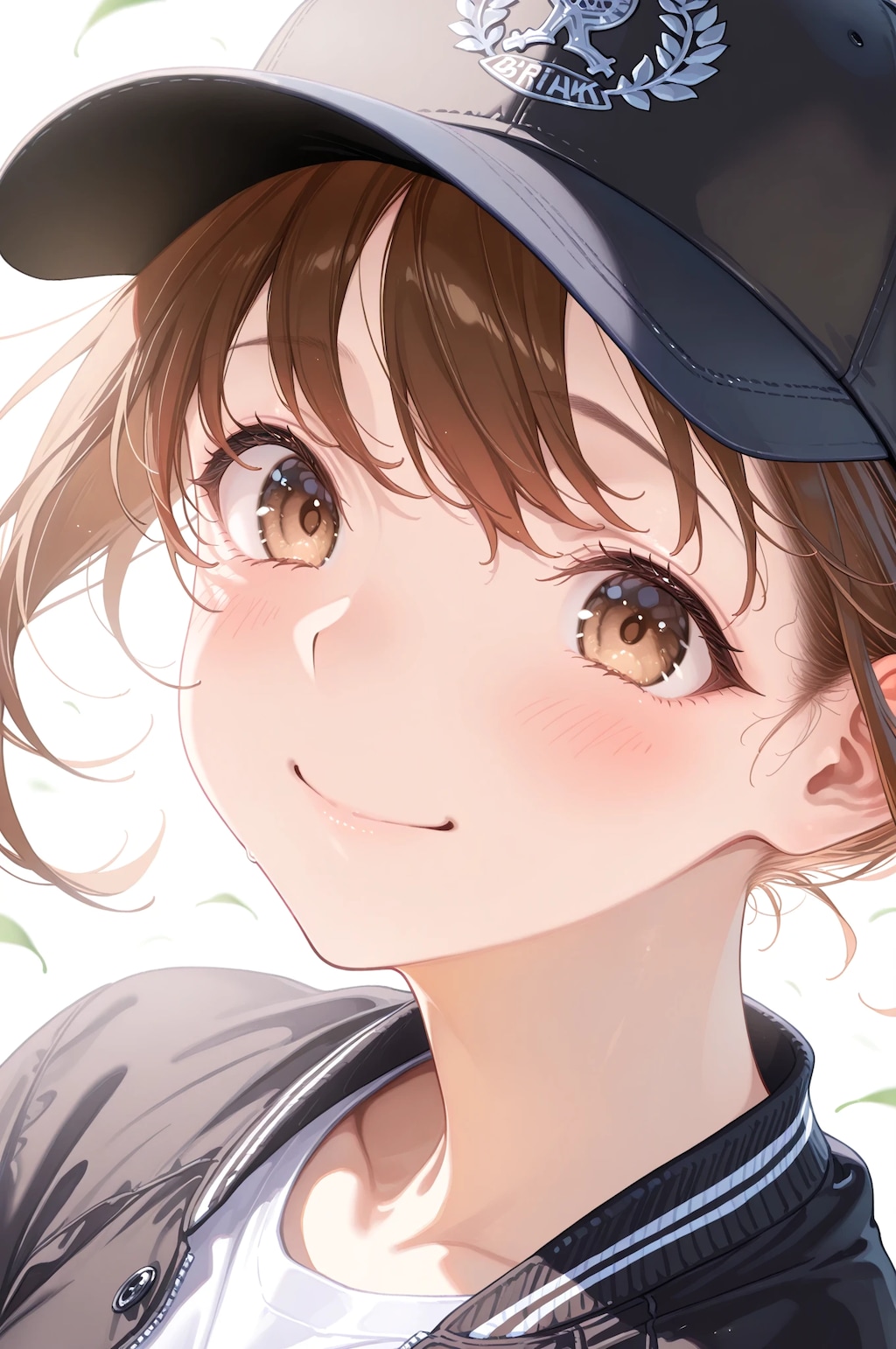 帽子の子顔アップ！