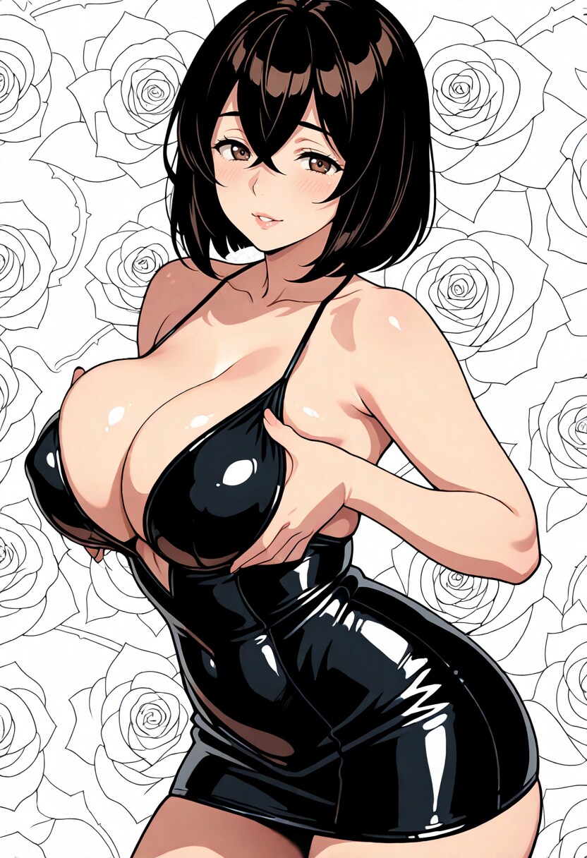 熟女の谷間