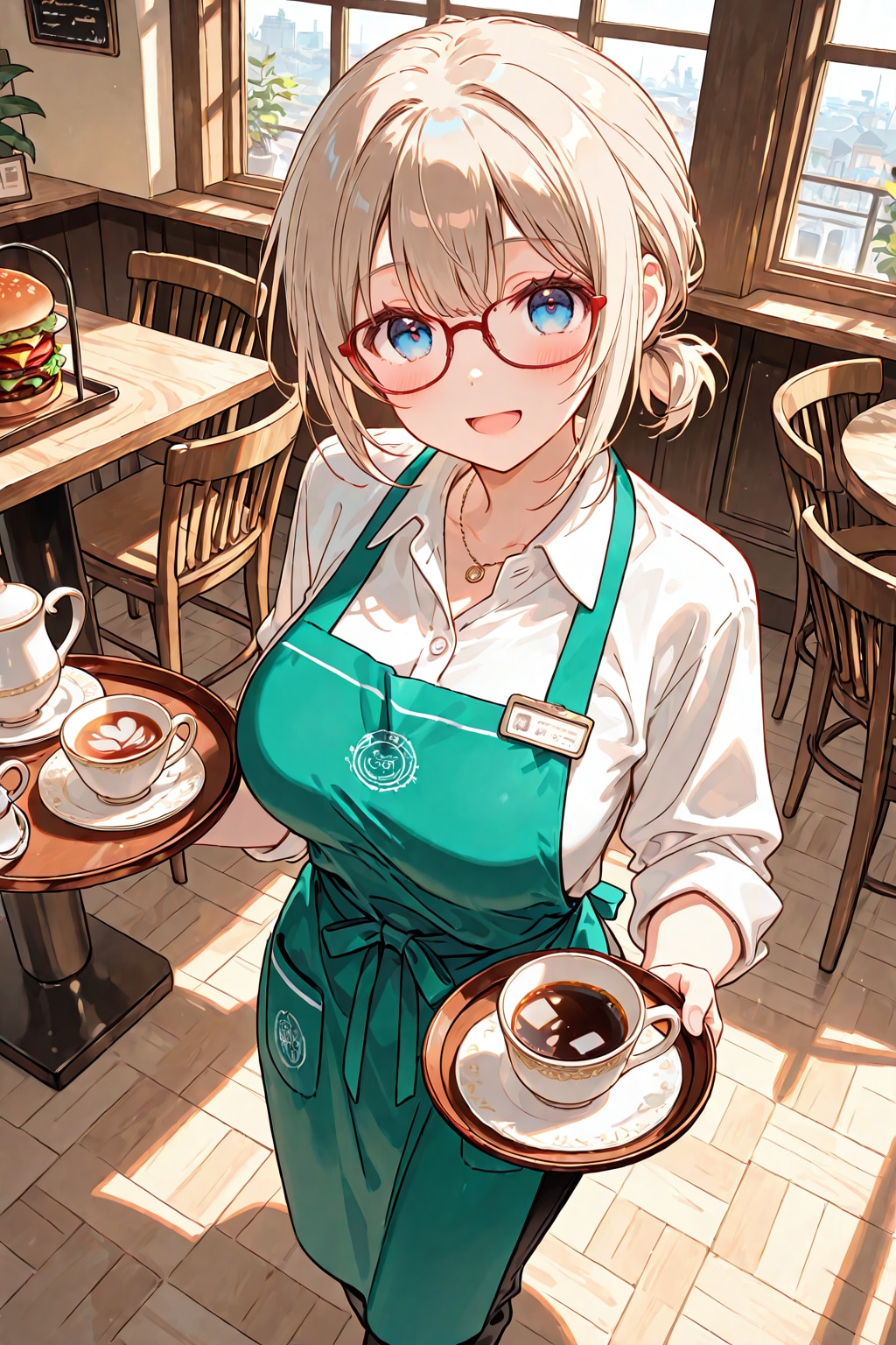 ハンバーガーをご提供