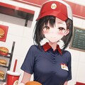 アシメちゃん「お待たせしました～♪🍔」 2枚目
