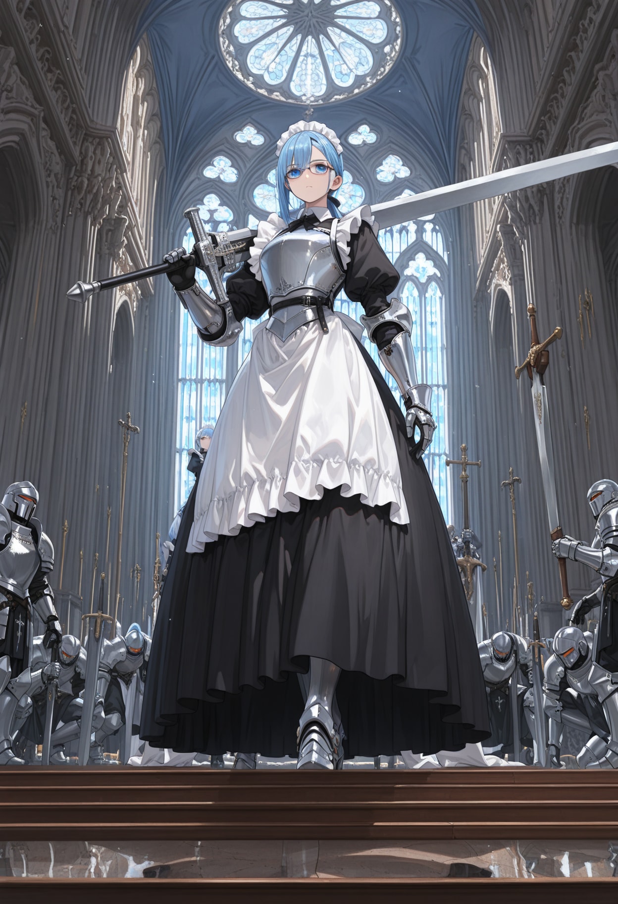 メイド騎士団『Eiserne Jungfrau』 | の人気AIイラスト・グラビア