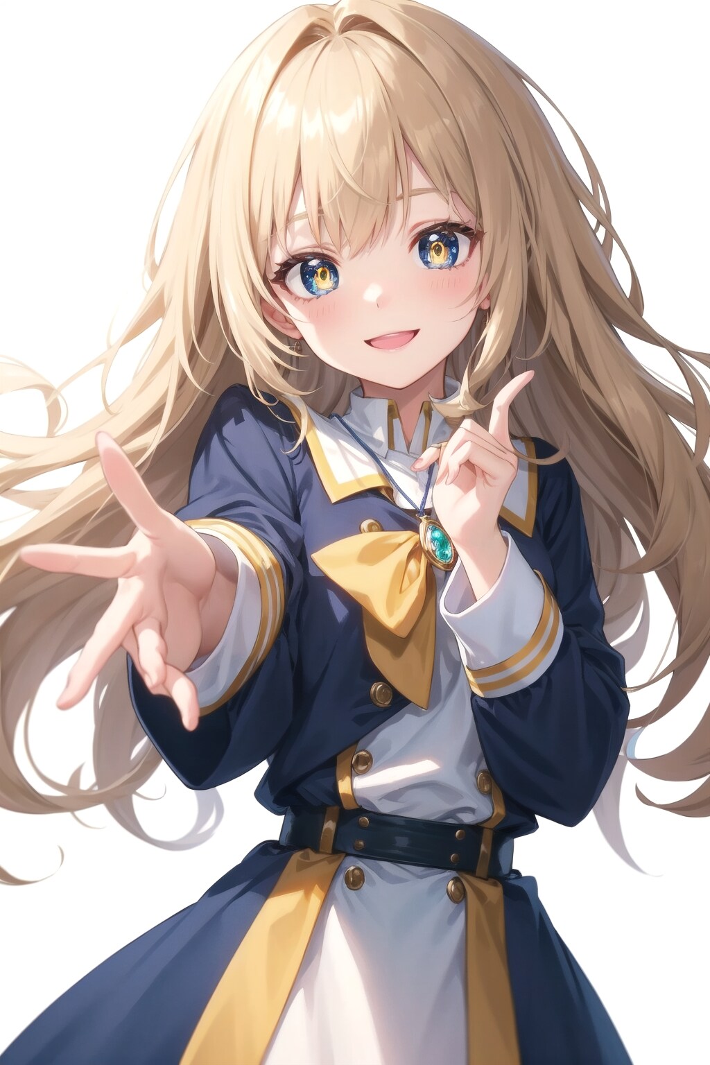 金髪じゃない子