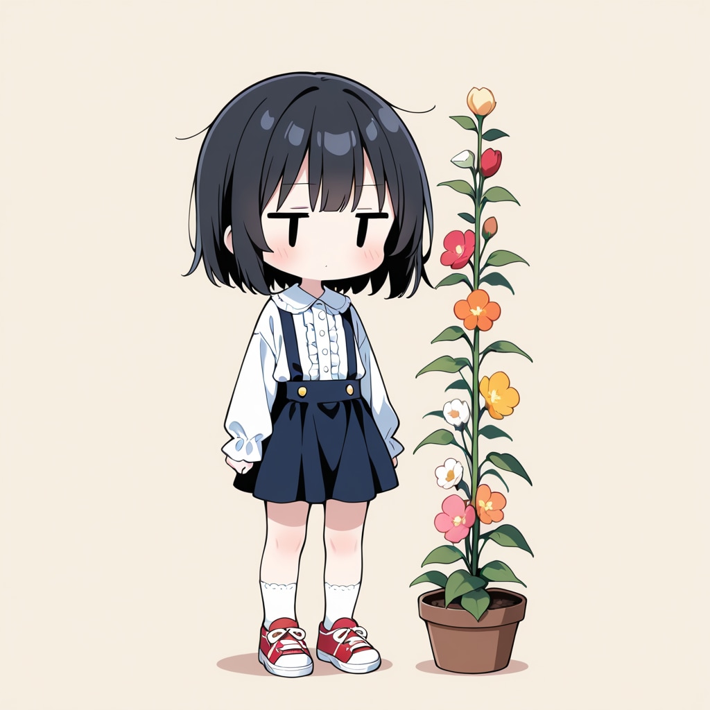 町内のお花畑に来てみた