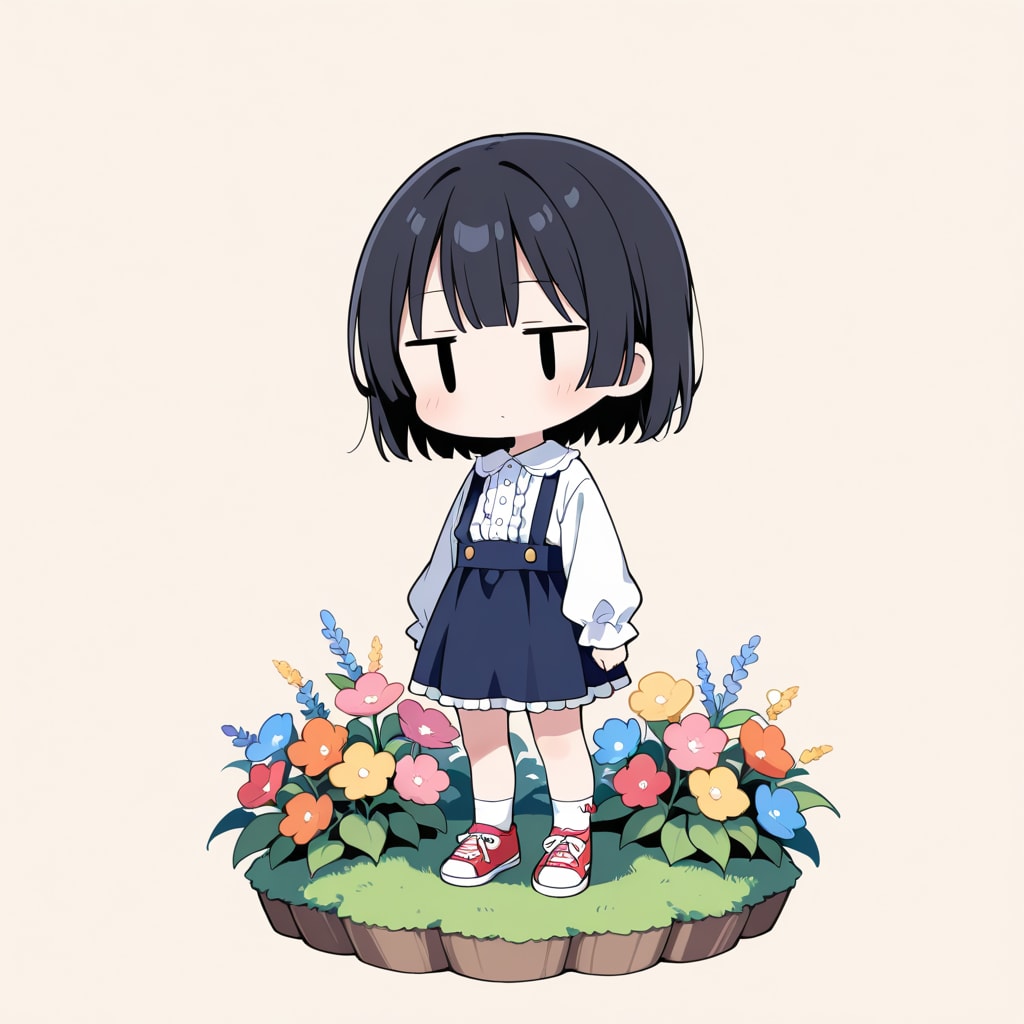 町内のお花畑に来てみた