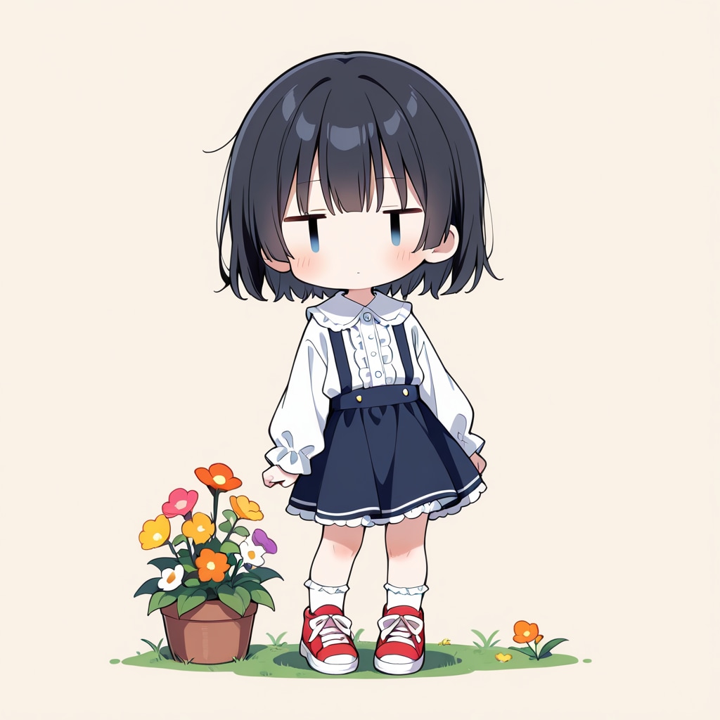 町内のお花畑に来てみた