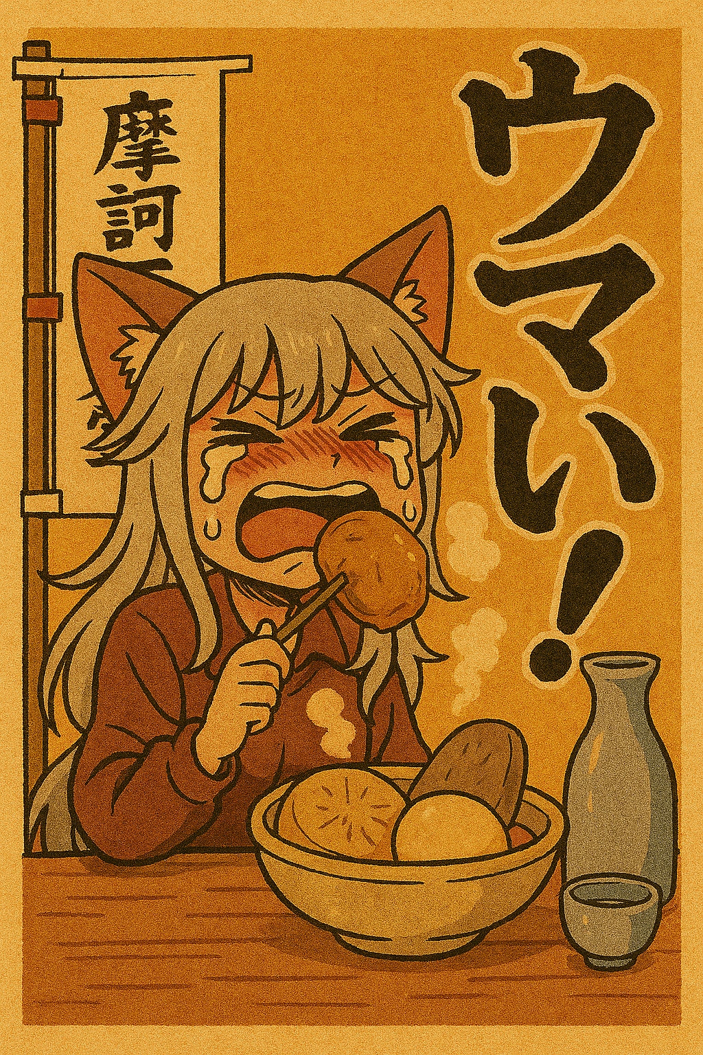 修羅観音さんの摩訶不思議食堂にて