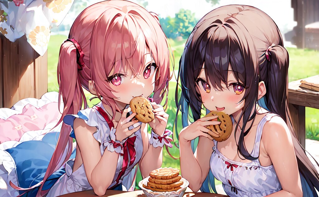 いっしょにおやつ