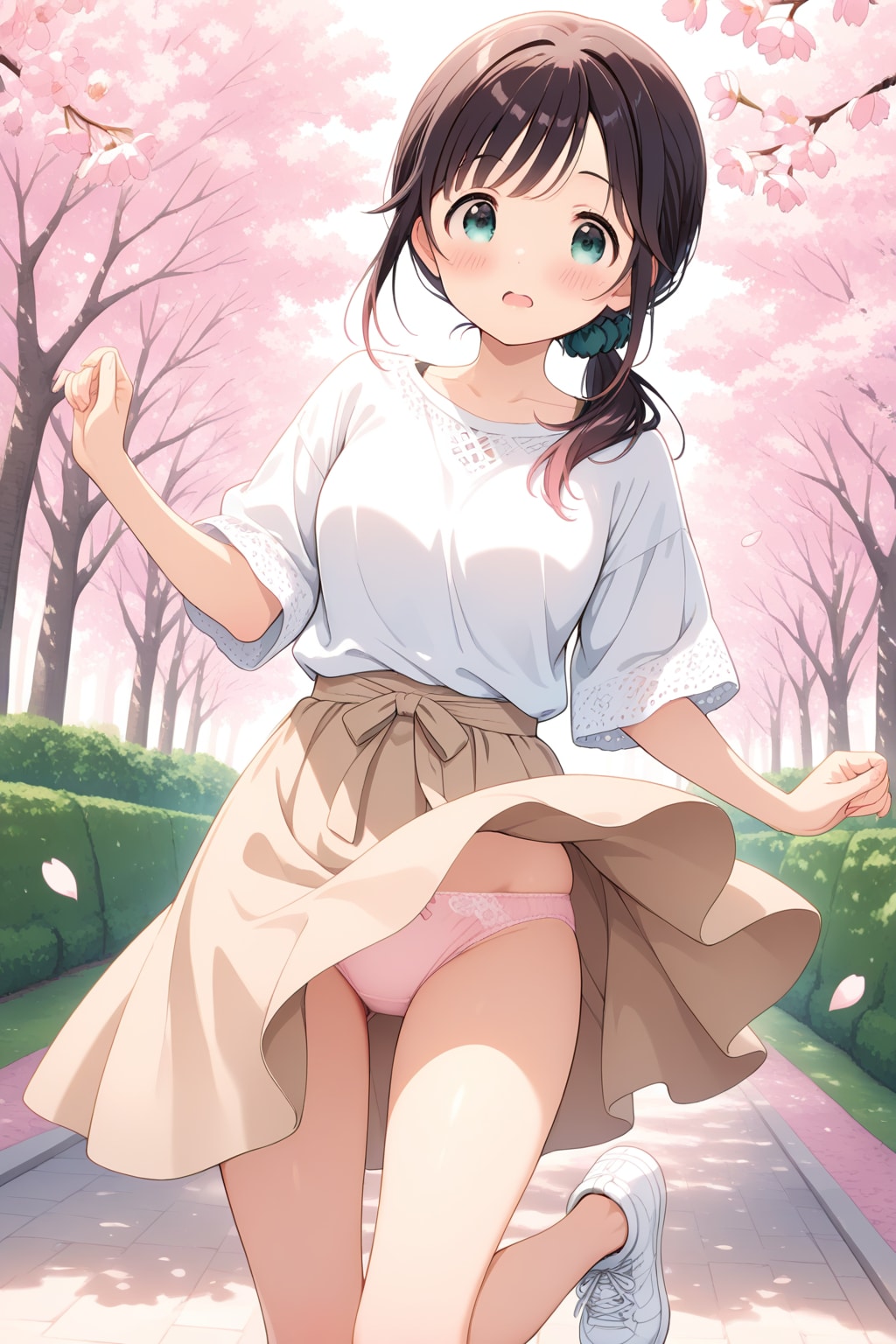 桜の季節(風の悪戯)