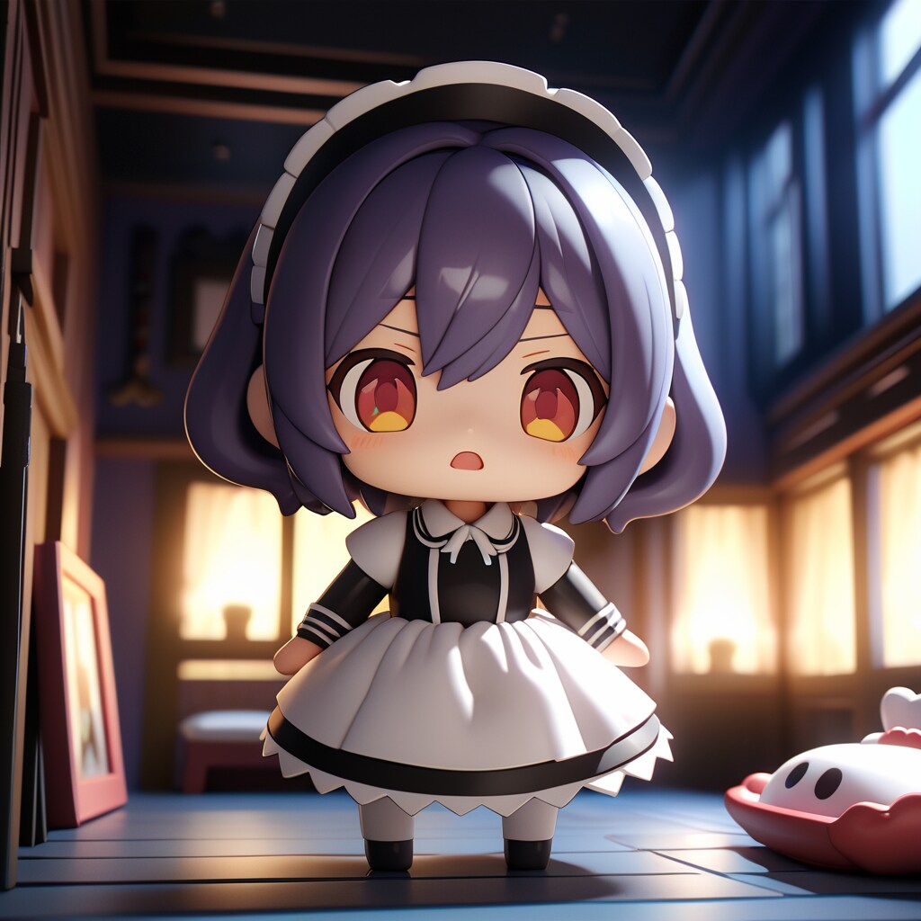 ねんどろいど風のミステリアスメイドさん