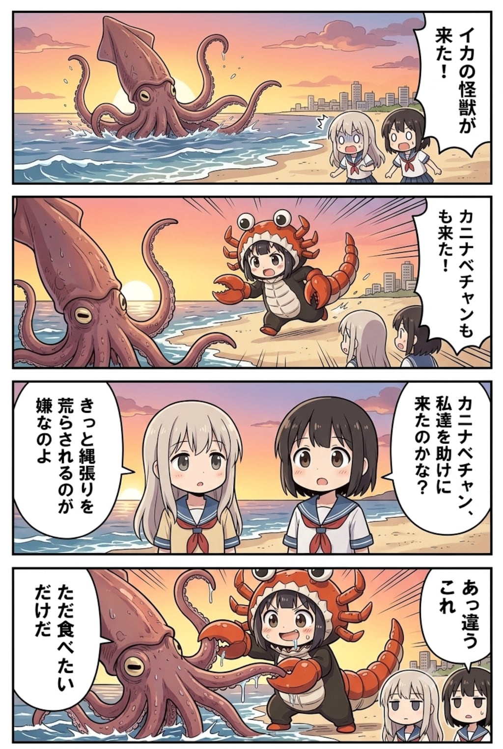 【20】イカが食べたい！カニナベチャン