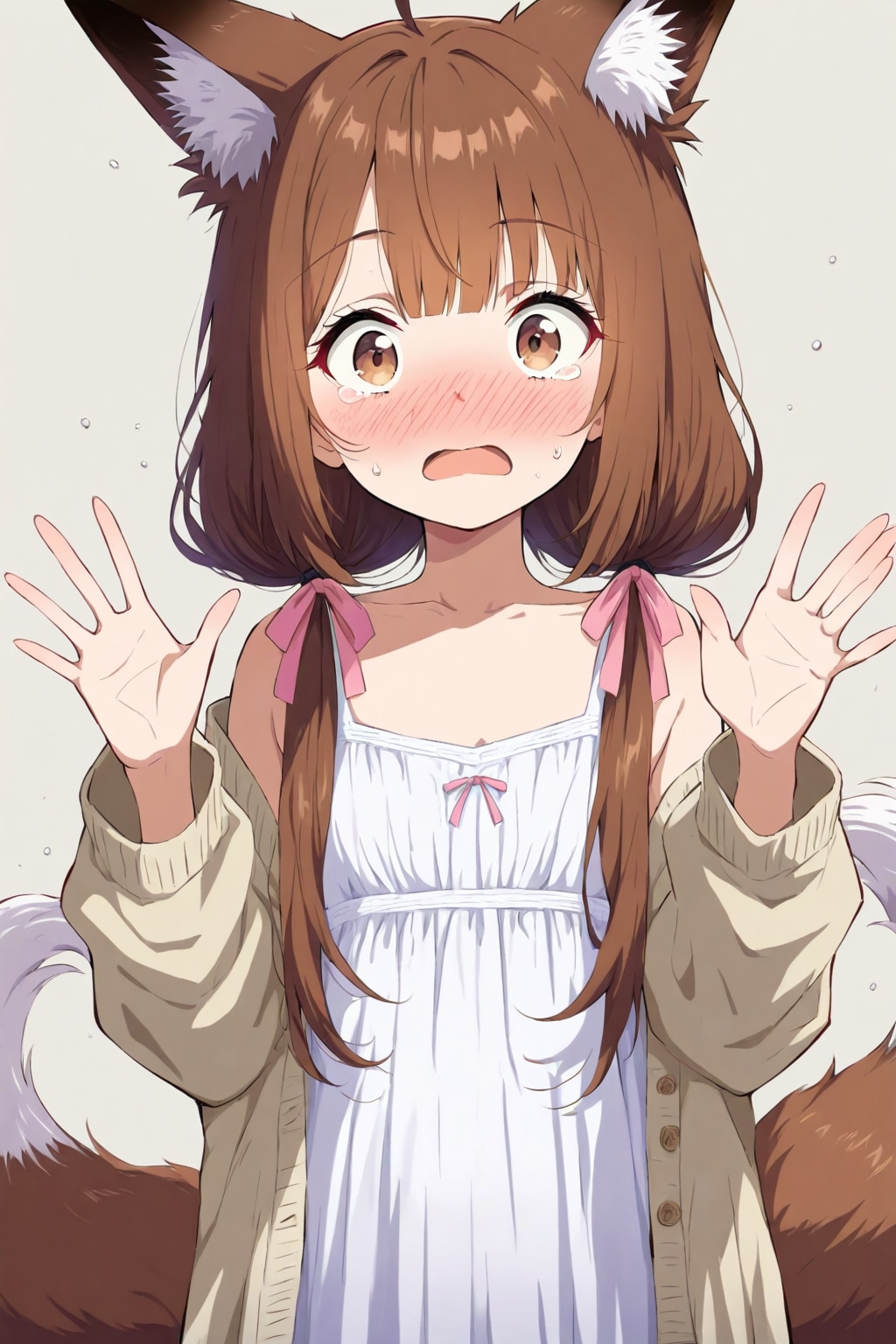 妖狐ちゃんポートレート5 　私じゃないよぉ | の人気AIイラスト・グラビア