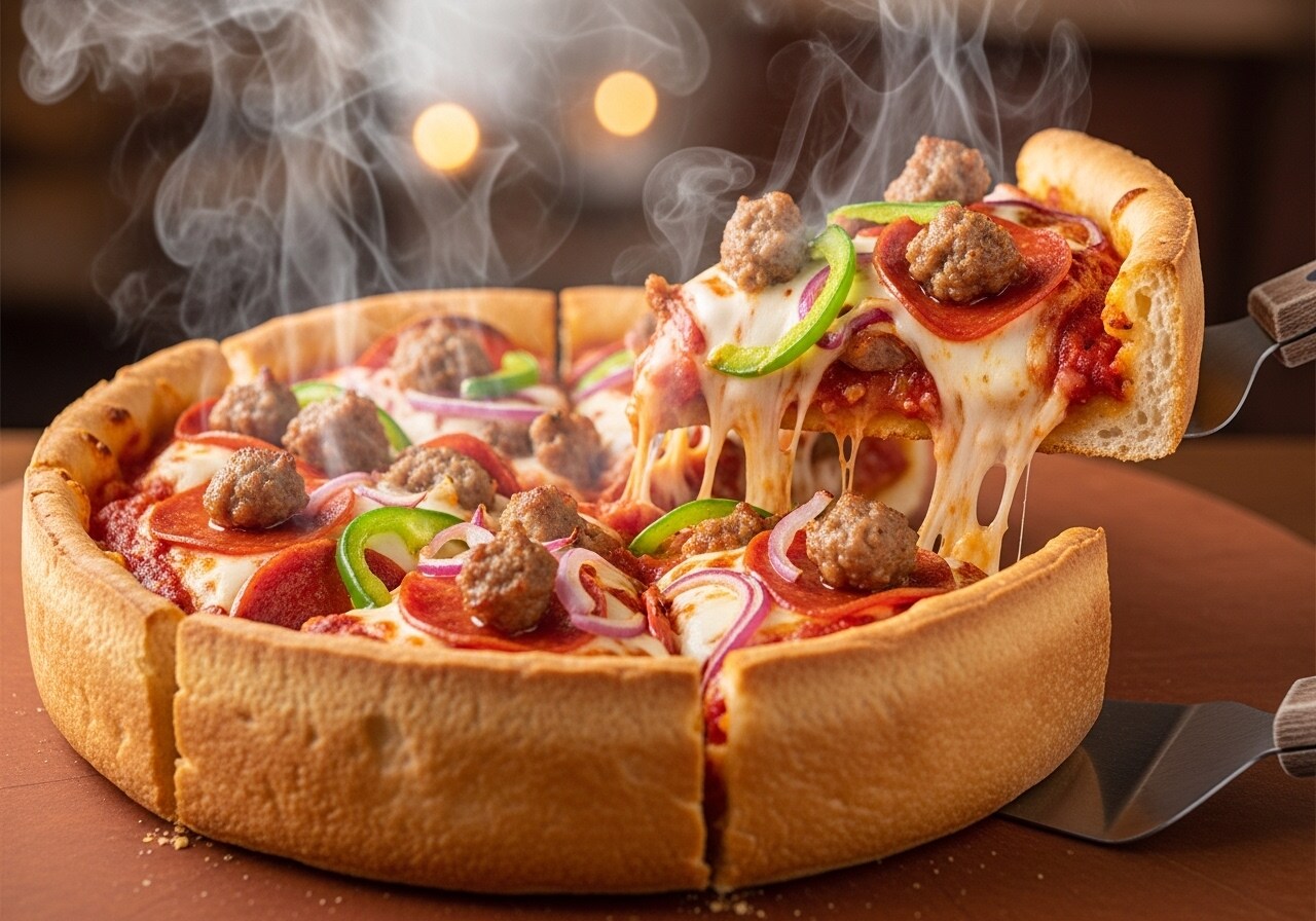 シカゴピザ | の人気AIイラスト・グラビア