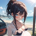 水着妊娠少女１３ 2枚目