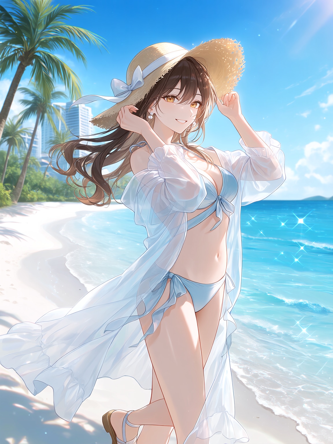 リゾートへ