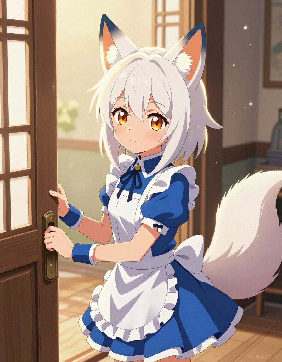 見習いケモ耳メイド | の人気AIイラスト・グラビア
