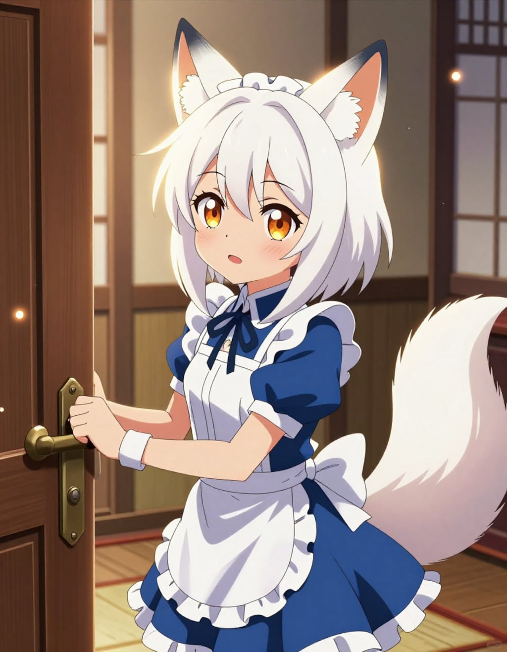 見習いケモ耳メイド