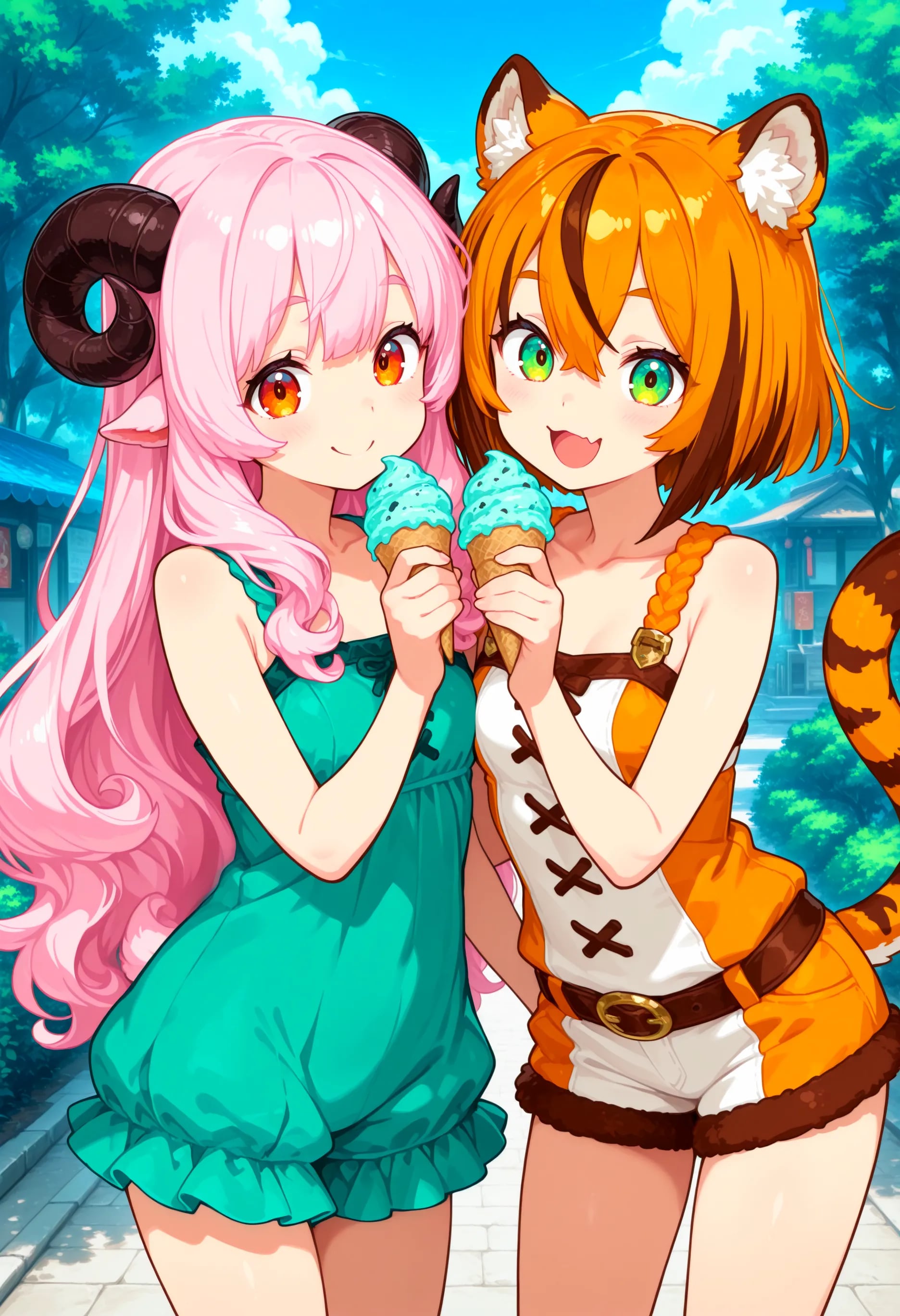 2月19日　チョコミントの日 | の人気AIイラスト・グラビア