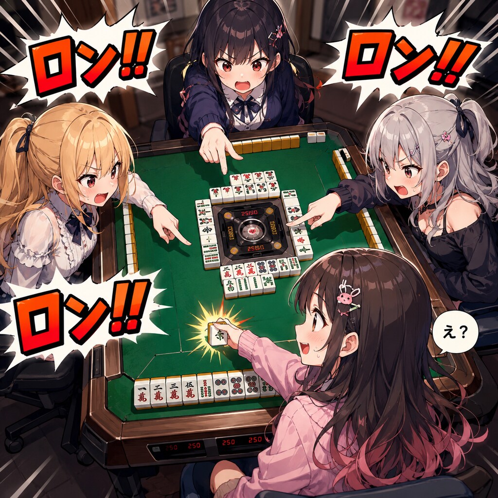 人の捨牌を見ない