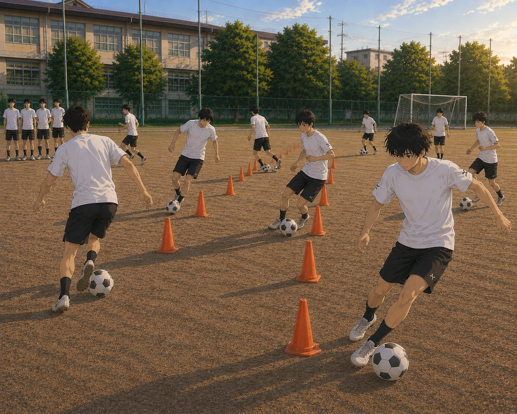 兄はサッカー部