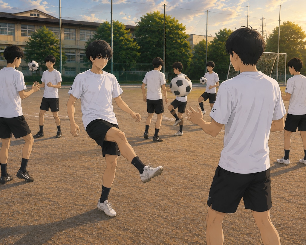 兄はサッカー部