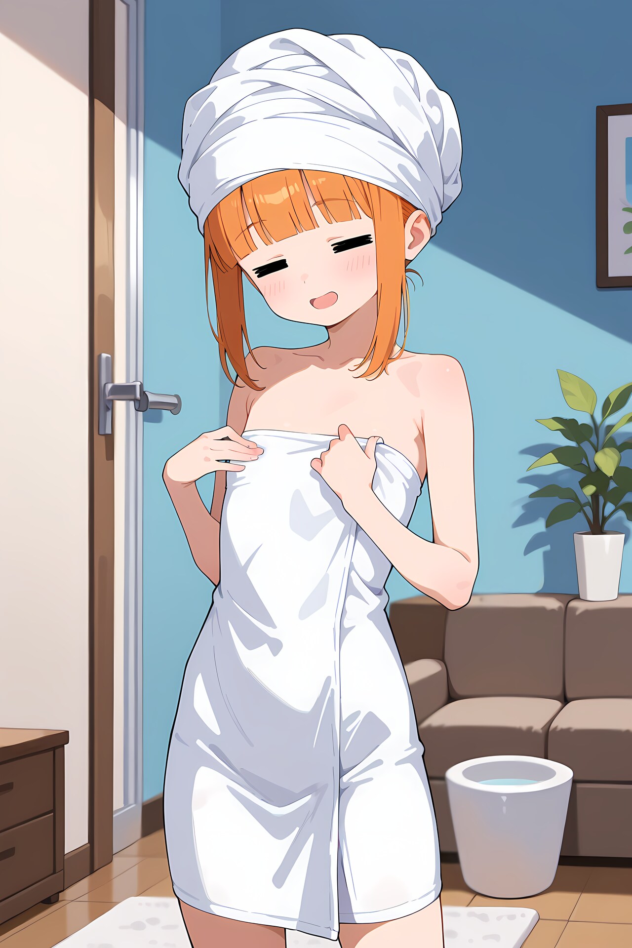 お風呂上がり