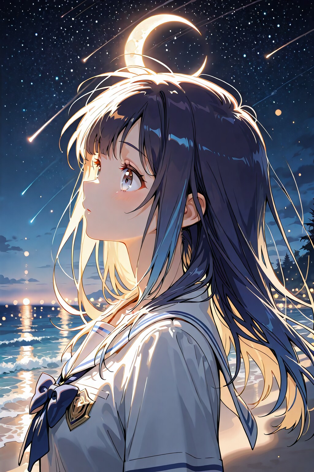 1人になりたい夜もある | の人気AIイラスト・グラビア