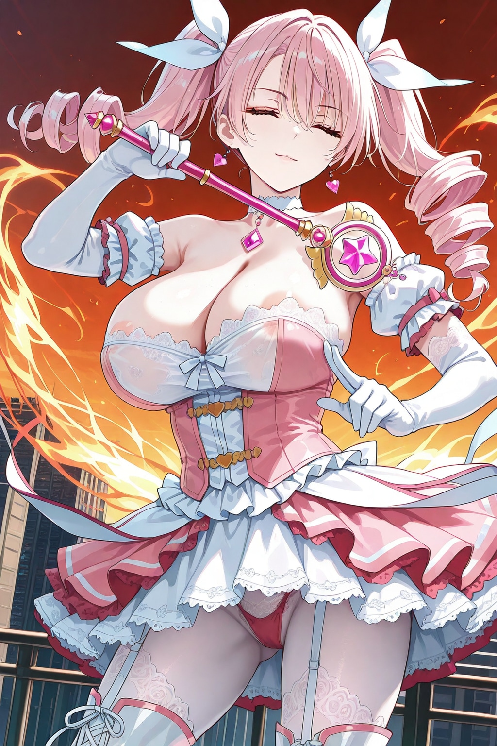 炎獄魔法「プリズム☆インフェルノ」