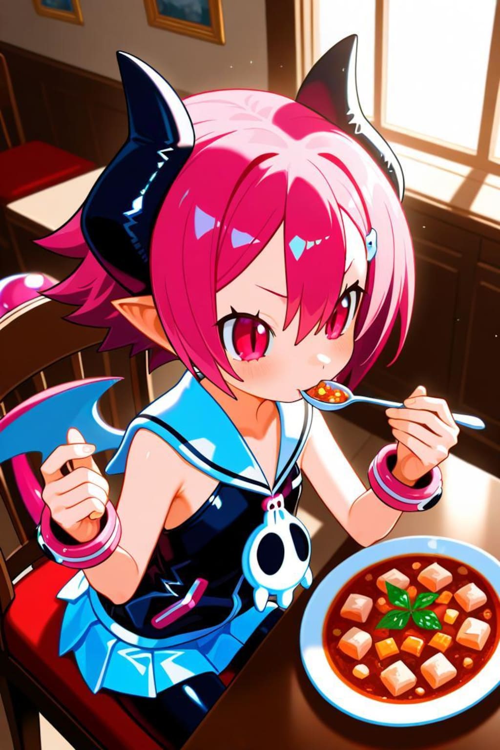 魔界戦記ディスガイア3　ラズべリル　食事