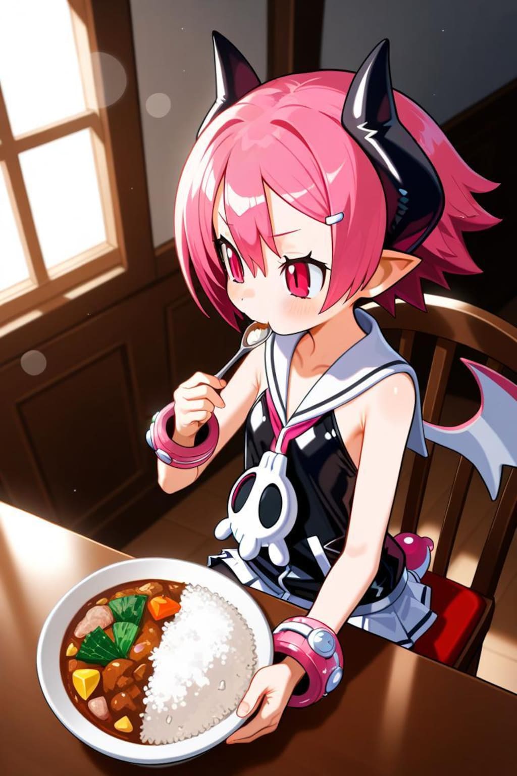 魔界戦記ディスガイア3　ラズべリル　食事