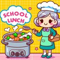 school lunch シチュー 2枚目