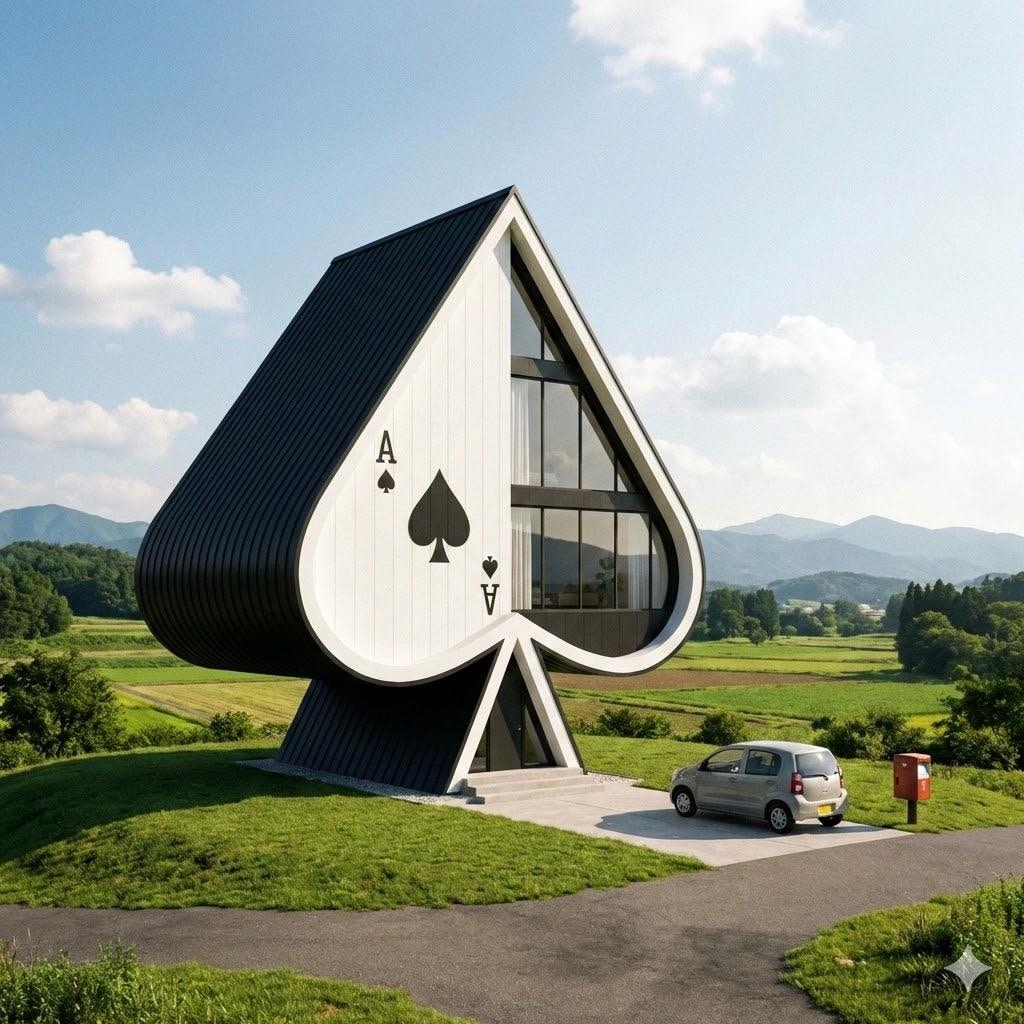 スペードの建造物