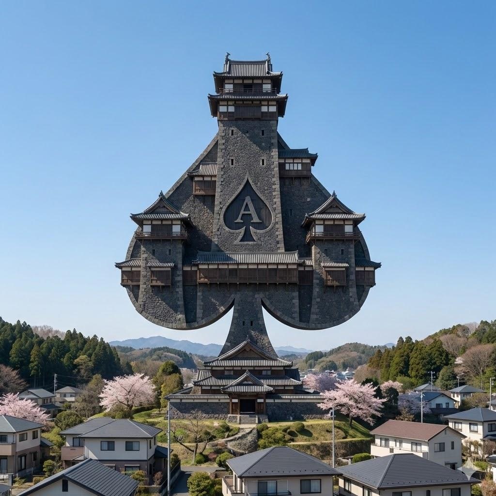 スペードの建造物