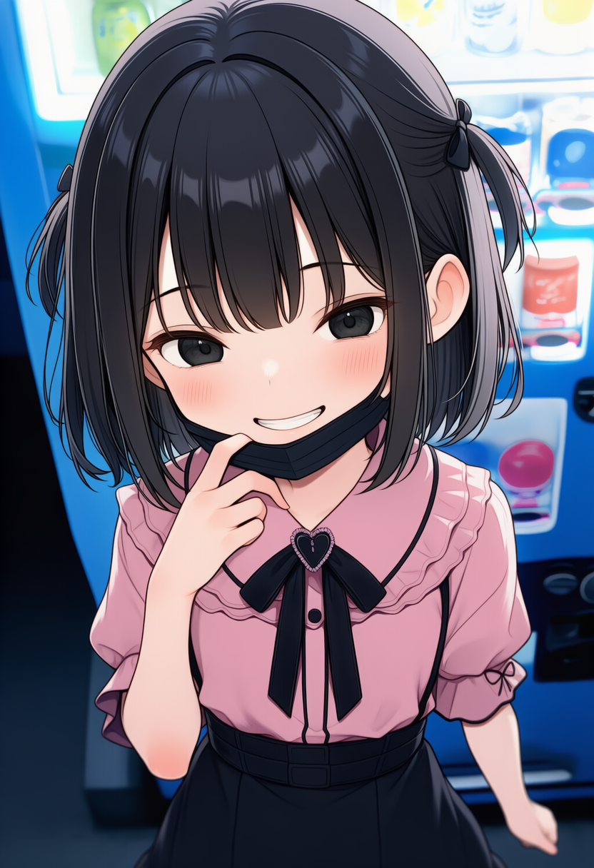 夜の路地裏、地雷系な少女から | の人気AIイラスト・グラビア