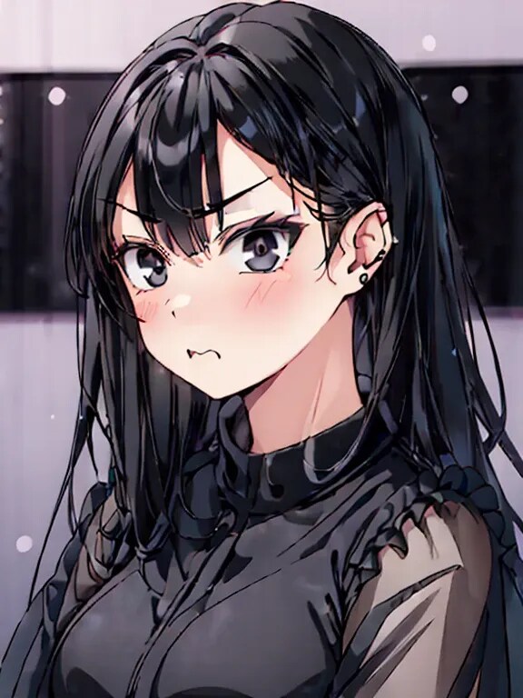 黒髪の女の子