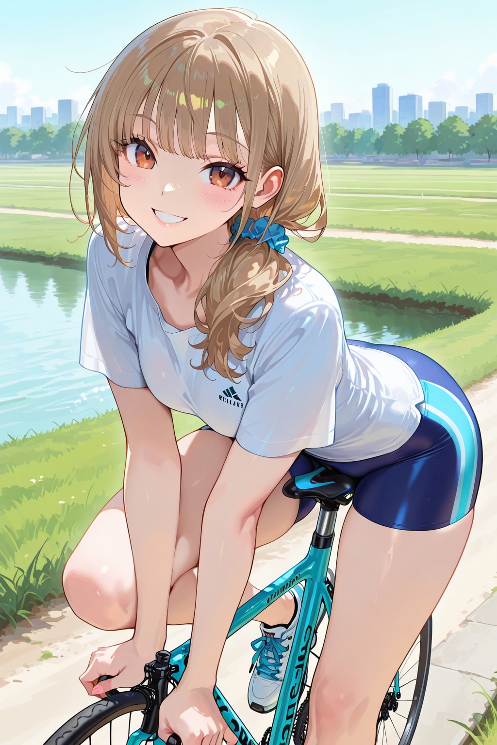 ギャルちゃんとサイクリング